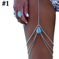 Thigh Chain Woman Sexy Jewelry-Jewelry Sets-Golonzo