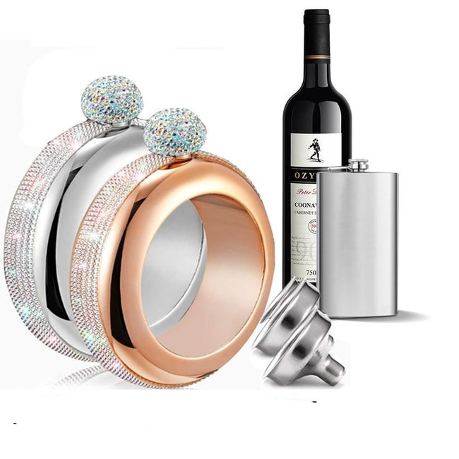 Bracelet Bangle Stainless Steel with Crystal Bracelet Party-Bracelets-Golonzo
