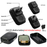 Smart Wireless Doorbell EU/UK/US/AU plug Waterproof-Door Bells & Chimes-Golonzo