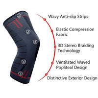 Knee Brace, Knee Support for Running, Arthritis, Meniscus Tear, Sports, Joint Pain Relief and Injury Recovery-Supports & Braces-Golonzo