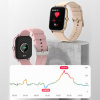 Full Touch Women Smartwatch - Fitness Tracker-Watch-Golonzo