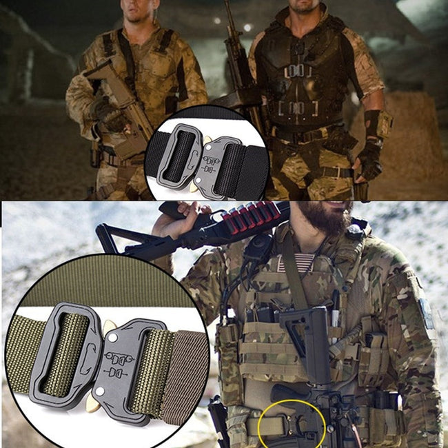 Big Size New Nylon Military Tactical Duty Belts - Fashion and Outdoor Sport Belt-Belts-Golonzo