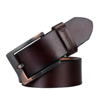 High Quality Genuine Cow Leather Vintage Designer Belts for Men-Belts-Golonzo