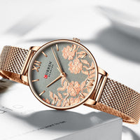 Flora Watch - Women Classic Watch-Watch-Golonzo