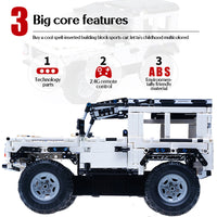 Remote Control 4x4 Car Building Blocks-Building Toys-Golonzo