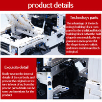 Remote Control 4x4 Car Building Blocks-Building Toys-Golonzo