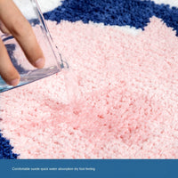 Flocking Cat Paw Printed Mat Absorb Water-home decoration-Golonzo