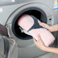 Flocking Cat Paw Printed Mat Absorb Water-home decoration-Golonzo