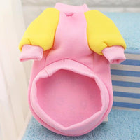 Cartoon Puppy Dog Hoodie Sweatshirt Winter Pet Clothes for Small Dogs-Dog Supplies-Golonzo