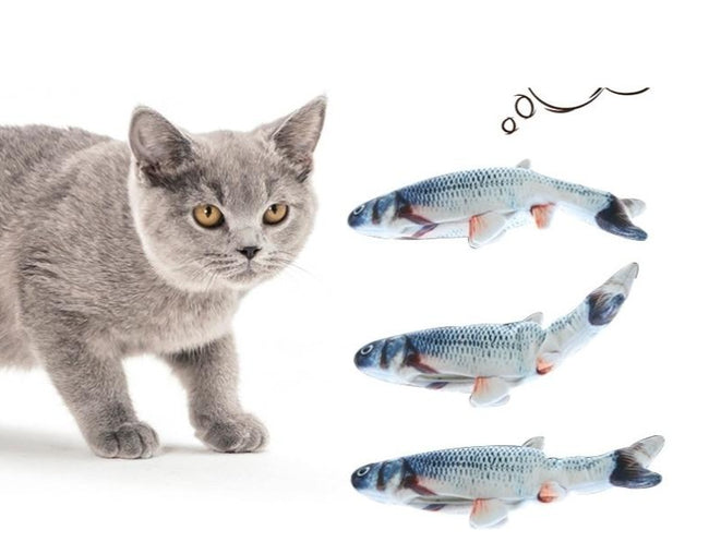 Cat Toy Fish Funny Simulation Charging Dancing Fish-Cat Toys-Golonzo