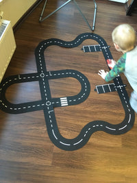 Kids DIY Traffic Roadway Track Puzzle - Children Road Building-Toys-Golonzo
