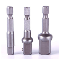 Chrome Vanadium Steel Socket Adapter Hex Shank set-Socket Drivers-Golonzo