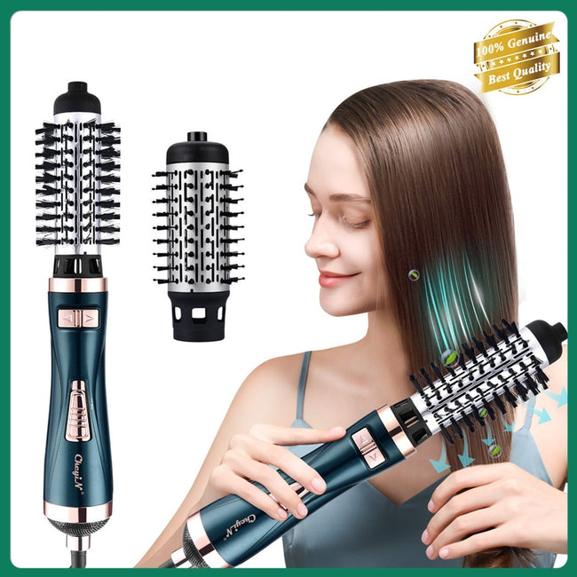 Electric Hair Curler Roller Curling Iron Brush Automatic Rotating Hair Dryer Comb 2 In 1 Hair Styler Styling Tools-Curling Irons-Golonzo