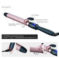 Fast Heating Hair Curler Negative Ions Wand-Curling Irons-Golonzo