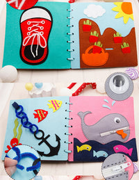 Toys Craft Castle Rainbow Handmade - Cloth Books For Kids-Toys-Golonzo