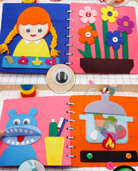 Toys Craft Castle Rainbow Handmade - Cloth Books For Kids-Toys-Golonzo