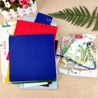 Toys Craft Castle Rainbow Handmade - Cloth Books For Kids-Toys-Golonzo