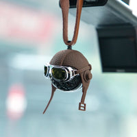 Creative Airborne Division Car Air Freshener Luxury Car Diffuser Genuine Leather Strap Hanging Car Perfume-Vehicle Air Freshener-Golonzo