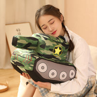 Tank Car Plush Dolls Plush Toys Soft Pillows-Golonzo