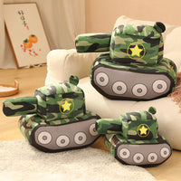 Tank Car Plush Dolls Plush Toys Soft Pillows-Golonzo