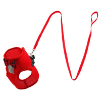 Soft Mesh Adjustable Small Cat Harness Leash Set-Pet Collars & Harnesses-Golonzo