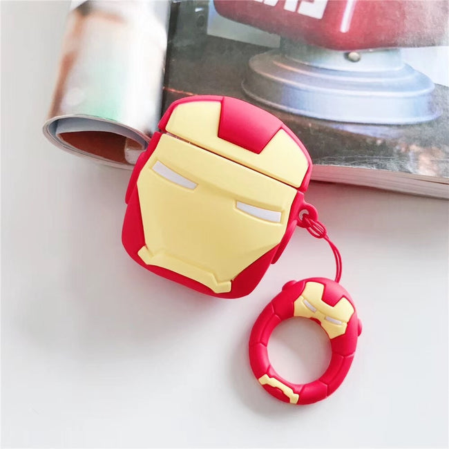 Superheros Bluetooth Earphone Case Protective Cover Skin Accessories for Airpods Cases-Bluetooth Earphones & Headphones-Golonzo