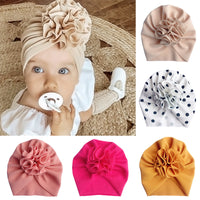 Cute Flower Baby Hat-Hats-Golonzo
