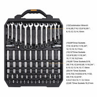 Professional Car Repair Tool Set Automotive Socket Wrench Tool Set-Vehicle Repair & Specialty Tools-Golonzo