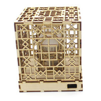 Wooden Handmade Crafts Assembled Lights Model For Home Decor-Toys-Golonzo