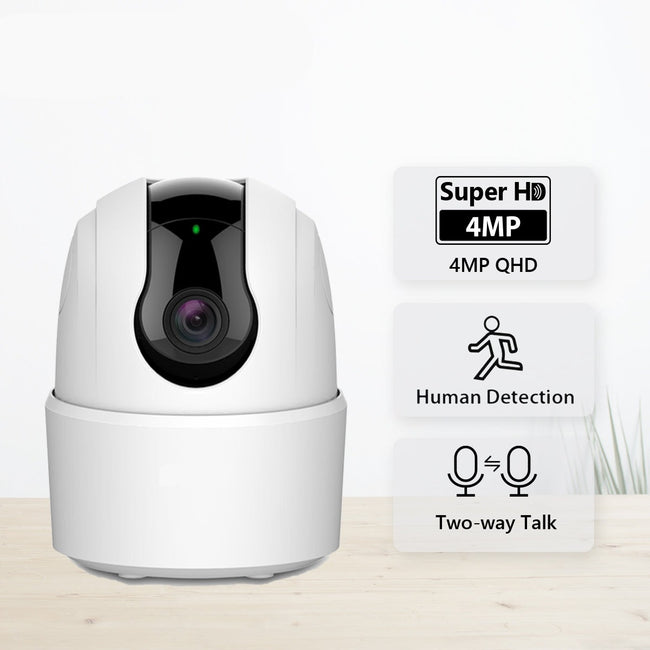 Home Wifi 360 Camera Human Detection Night Vision-Surveillance Cameras-Golonzo