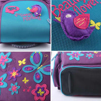 Girls Cartoon School Bags - Orthopedic Children Backpack-School Bags-Golonzo