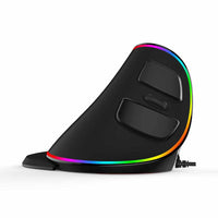 M618Plus Ergonomic Vertical Mouse With RGB Backlight 6 Buttons 4000 DPI-Mice & Trackballs-Golonzo