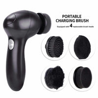 Mini Electric Shoe Brush - Handhold Leather Shoes Brush Magic Cleaning Tool for Travel Cleaning Accessories-Shoe Brushes-Golonzo