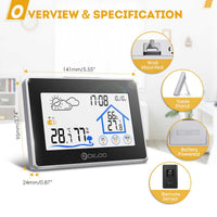 Wireless Home Weather Station-Weather Forecasters & Stations-Golonzo