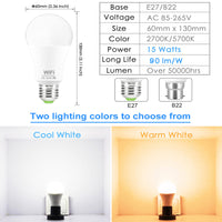 Wifi Smart LED Light Bulb-Light Bulbs-Golonzo