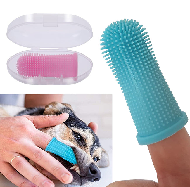 Touch Pet Super Soft Pet Finger Toothbrush - For YOur Lovely Pet-Pet Supplies-Golonzo