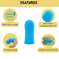 Touch Pet Super Soft Pet Finger Toothbrush - For YOur Lovely Pet-Pet Supplies-Golonzo