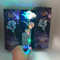 Galaxy Rose with Gift Box-Artificial flower-Golonzo