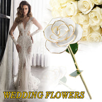 Eternal Love - Rose With Stand for Precious Gift-Artificial Flora-Golonzo