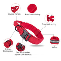 Durable Tactical Dog Collar Leash Set - Military Pet Collars-Pet Collars & Harnesses-Golonzo