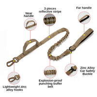 Durable Tactical Dog Collar Leash Set - Military Pet Collars-Pet Collars & Harnesses-Golonzo
