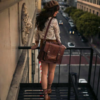 Retro Faux Leather Satchel Bags-Satchel Bag-Golonzo