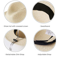 Panama Hat - UV Protection Cap for Man and Women-Hats-Golonzo
