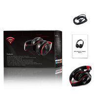 Wireless Bluetooth Headphone - support SD card with mic-Bluetooth Earphones & Headphones-Golonzo