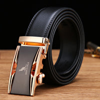Luxury Genuine Cowskin Leather Belts for Men-Belts-Golonzo