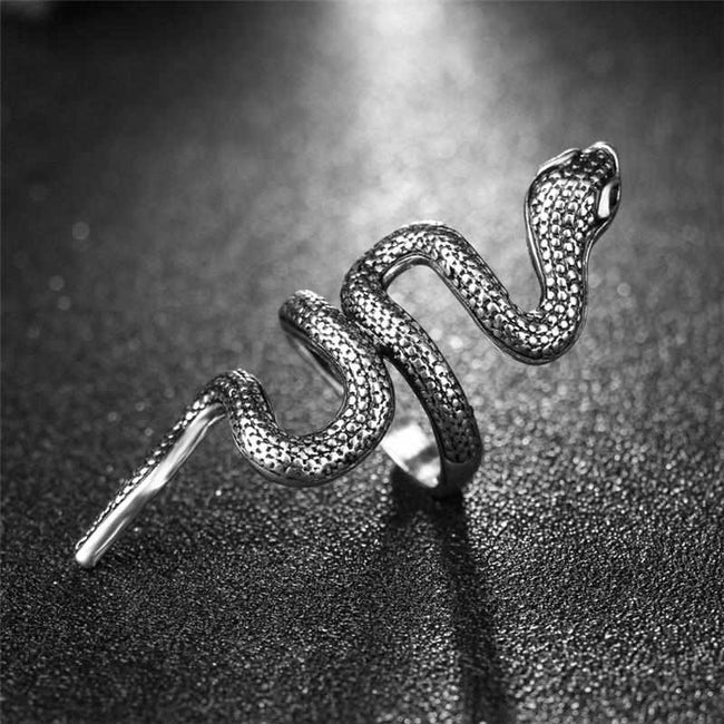 Fashion Long Snake Rings-ring-Golonzo