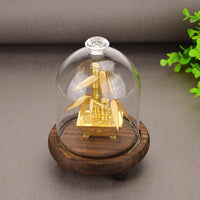 Feng Shui Fortune tree Gold Foil Money Tree Bonsai Office Tabletop-gift box-Golonzo