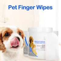 Pet Dental Cleaning Finger Wipes-Pet Wipes-Golonzo