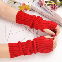 Wrist Sleeves Fingerless Mittens Gloves-Gloves & Mittens-Golonzo