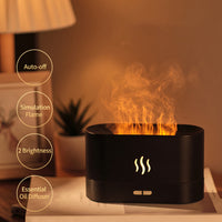 Flame Aroma Diffuser Air Humidifier-Humidifiers-Golonzo